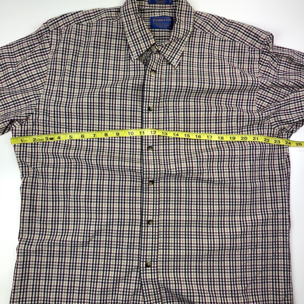 Pendleton Broadway Cloth Button Down Plaid Shirt - image 4